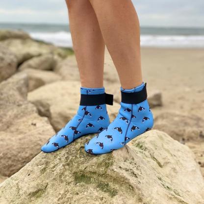 Neoprene Swimming Socks in Orca