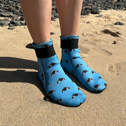 Neoprene Swimming Socks in Orca