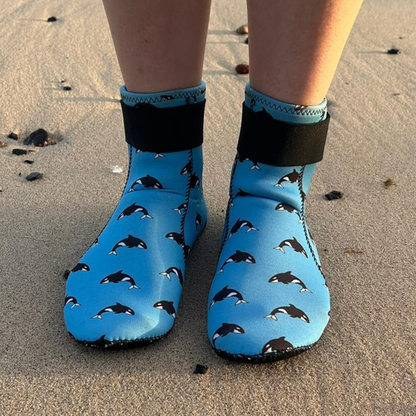 Neoprene Swimming Socks in Orca