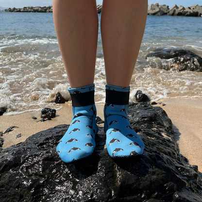 Neoprene Swimming Socks in Orca