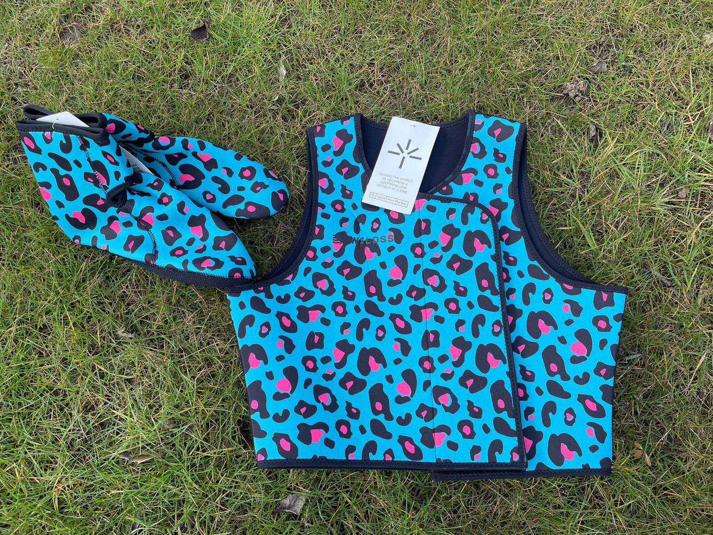 YULEX body warmer; Leopard