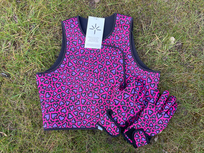 YULEX body warmer; Cold Cold Heart