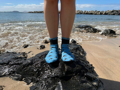Neoprene wild swimming socks: Orca